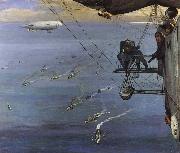 Sir John Lavery A Convoy,North Sea 1918 oil painting artist